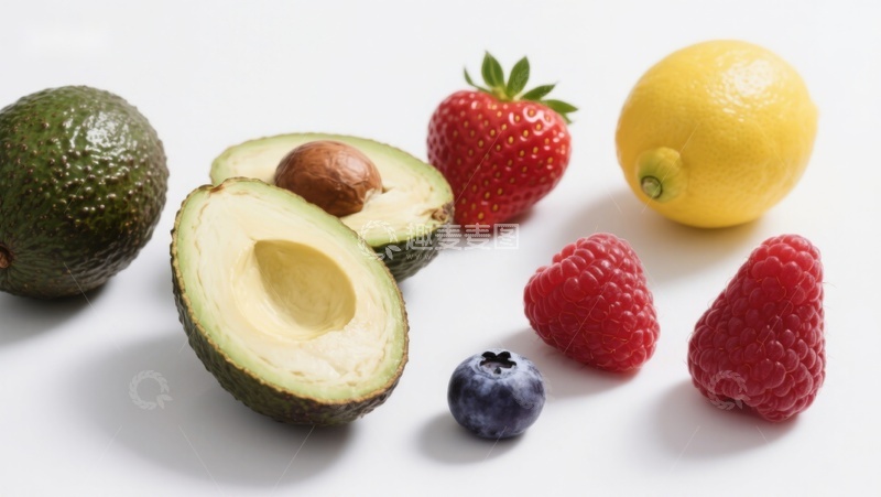 高清大图下载【趣麦麦图】新鲜水果组合展示