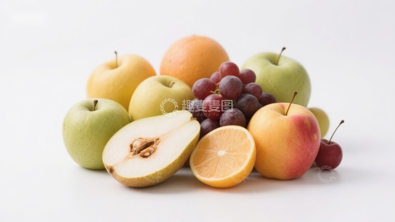 高清大图下载【趣麦麦图】新鲜水果组合展示
