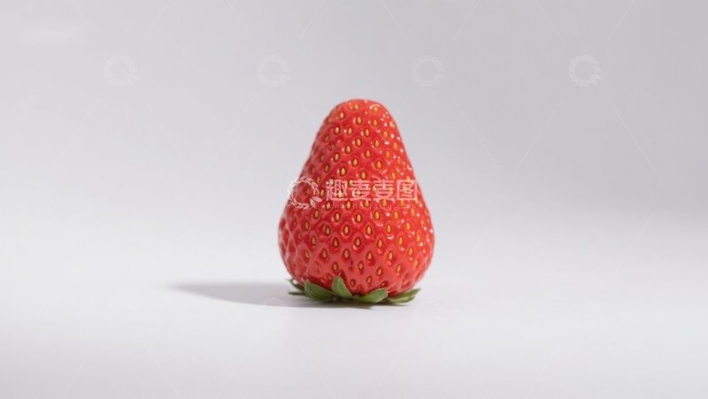 高清大图下载【趣麦麦图】单一草莓静物摄影
