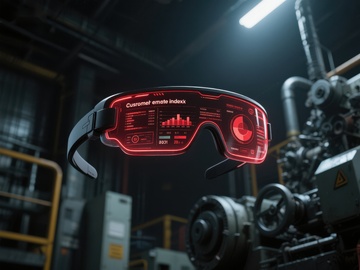 智能眼镜在工业环境中的应用展示