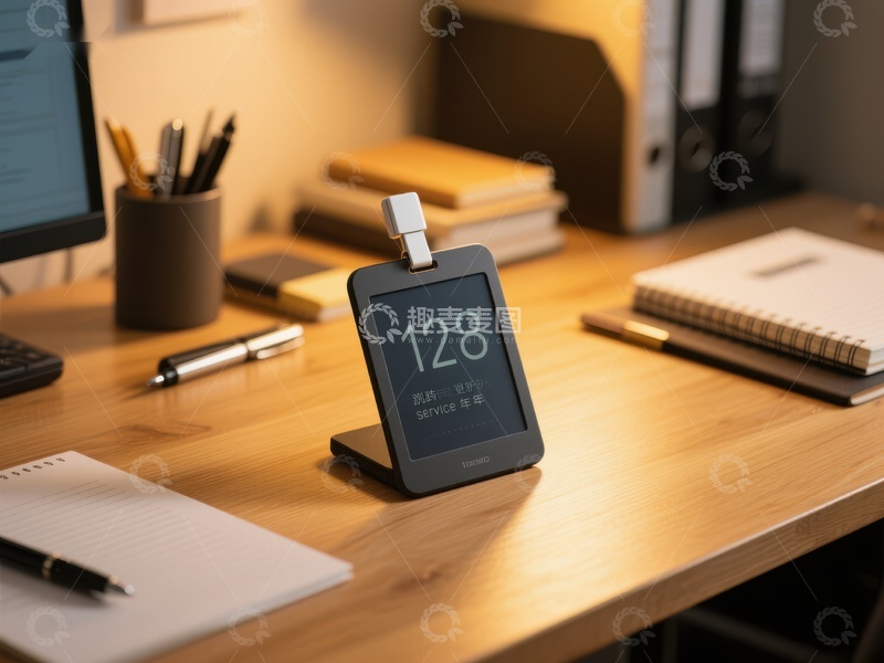 高清大图下载【趣麦麦图】智能设备置于办公桌上的场景
