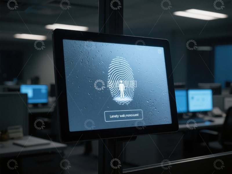 高清大图下载【趣麦麦图】指纹识别屏幕在办公室环境中的应用
