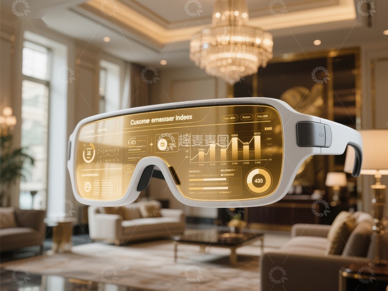 高清大图下载【趣麦麦图】-智能眼镜展示客户满意度指数
