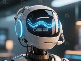未来科技机器人头盔特写
