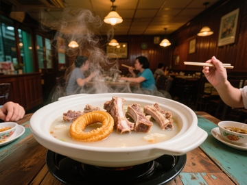 热气腾腾的火锅宴