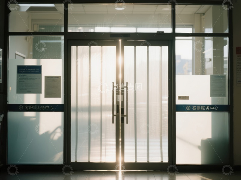 高清大图下载【趣麦麦图】阳光透过玻璃门的室内场景