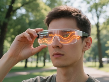 智能眼镜展示未来科技