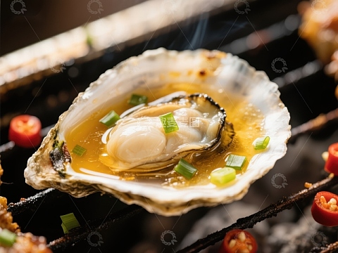烤生蚝：鲜美多汁的海鲜美味