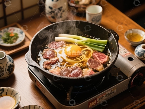 热气腾腾的日式火锅料理