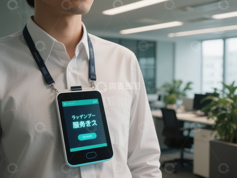 高清大图下载【趣麦麦图】办公环境中的智能设备佩戴者