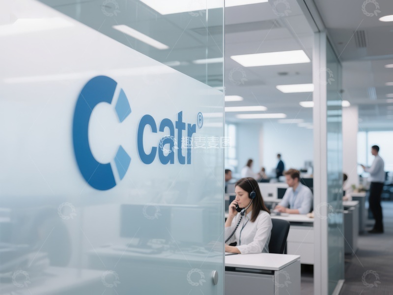 高清大图下载【趣麦麦图】办公室内工作人员忙碌场景