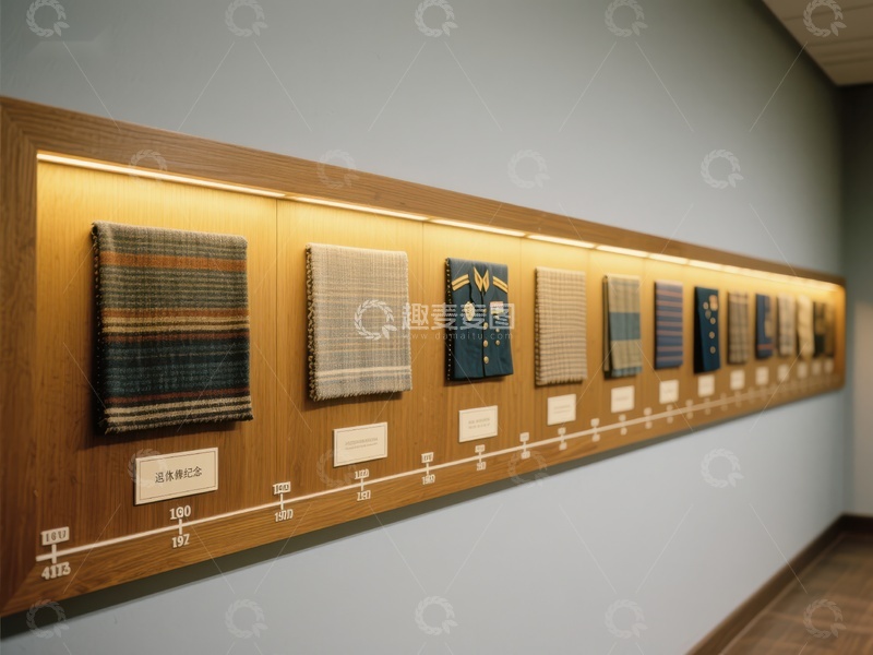 高清大图下载【趣麦麦图】历史制服面料展示墙