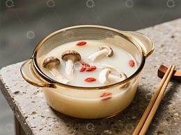 鲜菇枸杞汤，滋补养生佳品