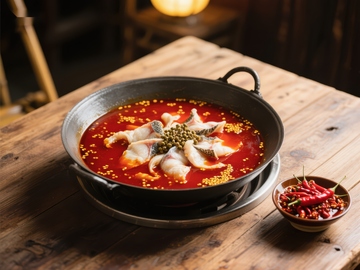 麻辣水煮鱼，鲜香四溢的美食