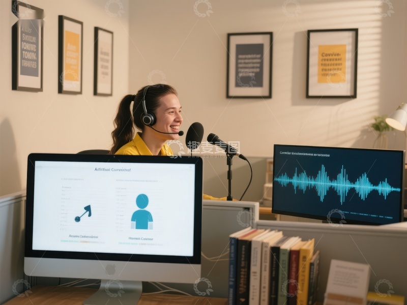 高清大图下载【趣麦麦图】远程工作中的语音识别系统操作