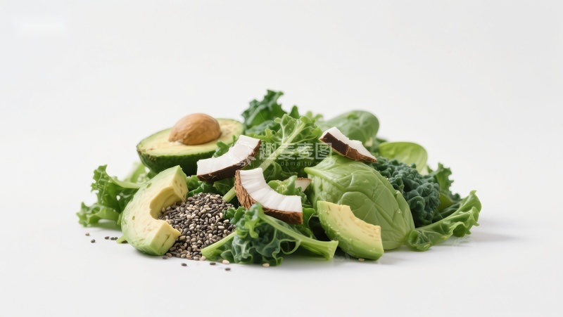 高清大图下载【趣麦麦图】绿色健康食材组合