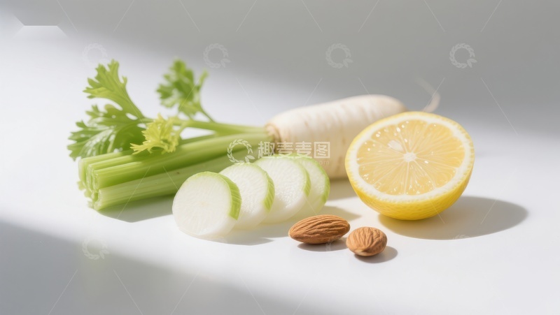 高清大图下载【趣麦麦图】新鲜蔬菜与水果组合