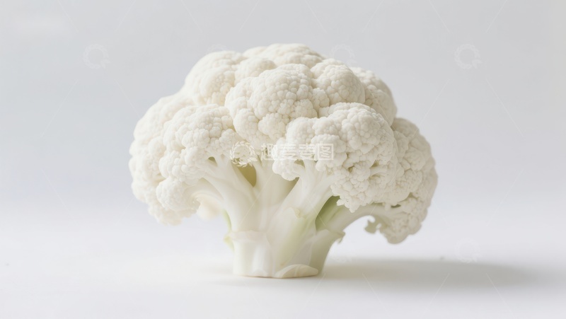 高清大图下载【趣麦麦图】新鲜白色花椰菜特写
