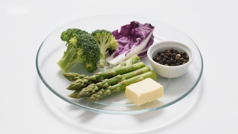 高清大图下载【趣麦麦图】新鲜蔬菜与调料的组合