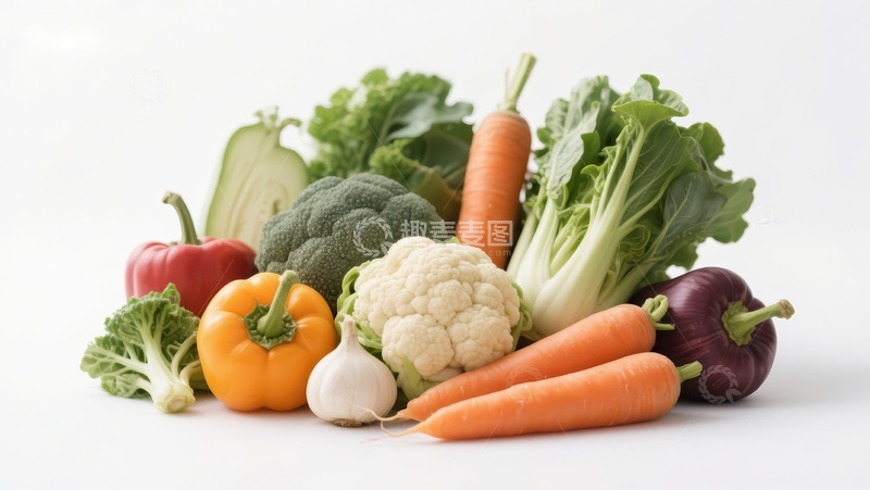 高清大图下载【趣麦麦图】新鲜蔬菜组合