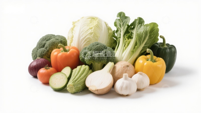 高清大图下载【趣麦麦图】新鲜蔬菜集合展示