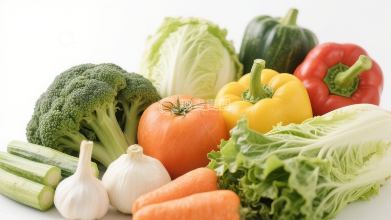 高清大图下载【趣麦麦图】新鲜蔬菜集合展示