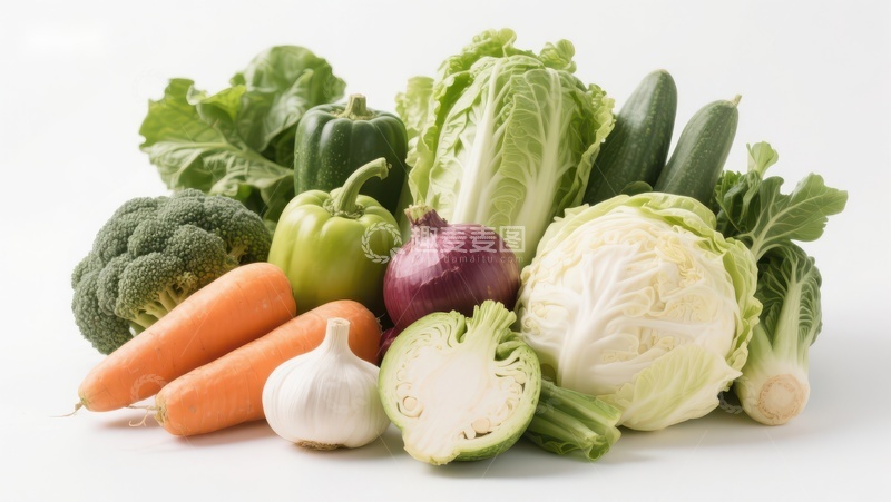 高清大图下载【趣麦麦图】新鲜蔬菜集合展示