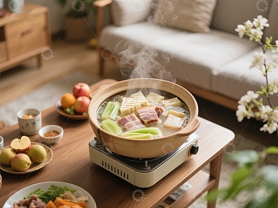 温馨室内火锅宴