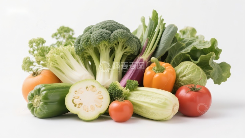 高清大图下载【趣麦麦图】新鲜蔬菜集合展示