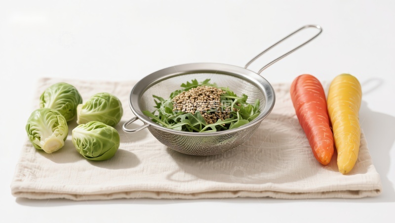 高清大图下载【趣麦麦图】新鲜蔬菜与调味料的组合