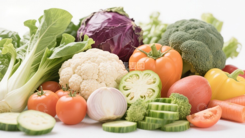 高清大图下载【趣麦麦图】新鲜蔬菜集合展示