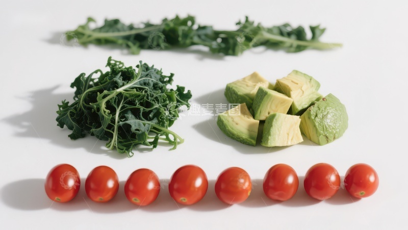 高清大图下载【趣麦麦图】新鲜蔬菜与水果的排列组合