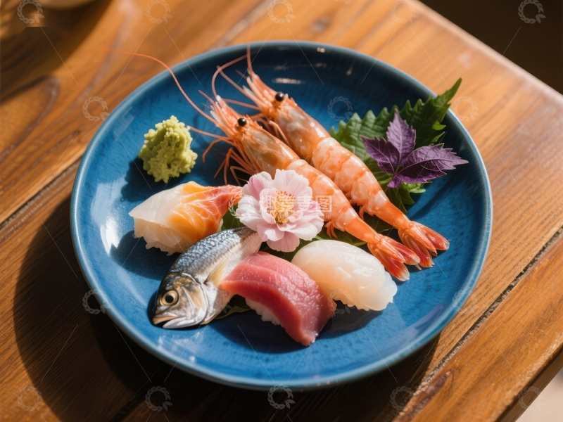 高清大图下载【趣麦麦图】精致日式寿司拼盘