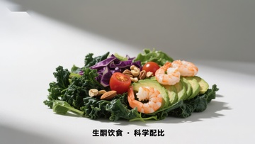 生酮饮食科学配比的健康沙拉