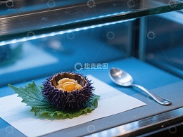 海胆美食创意摆盘