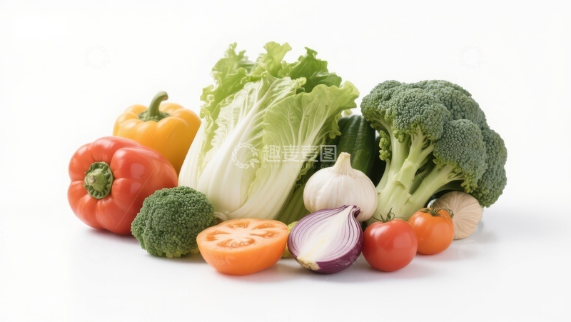 高清大图下载【趣麦麦图】新鲜蔬菜集合展示