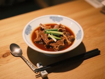 红烧牛肉面碗装美食