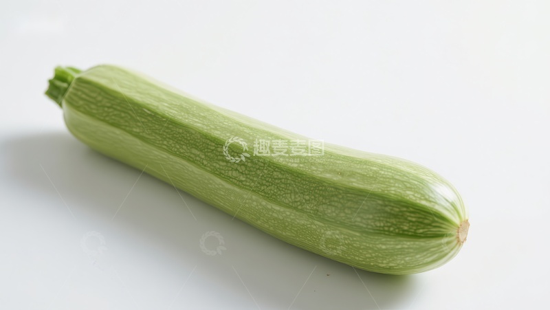高清大图下载【趣麦麦图】新鲜绿色西葫芦特写