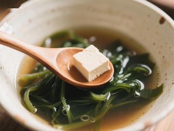 日式海带豆腐汤