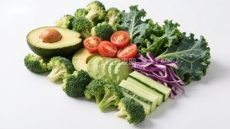 高清大图下载【趣麦麦图】新鲜蔬菜与水果组合