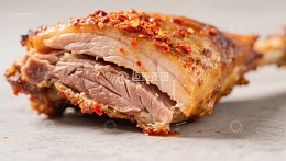 香辣烤肉，外焦里嫩的美味