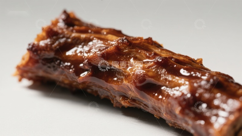 高清大图下载【趣麦麦图】美味烤肋骨特写