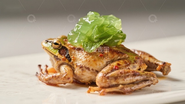 创意料理：青蛙造型美食