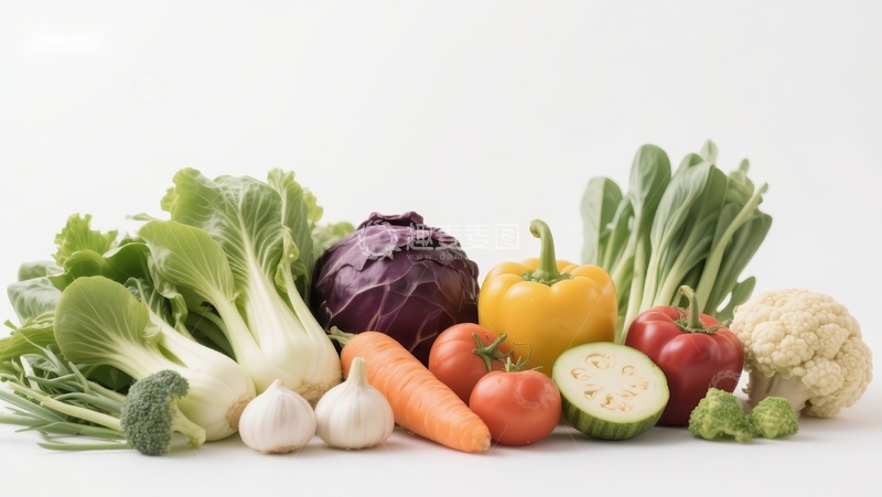 高清大图下载【趣麦麦图】新鲜蔬菜集合展示