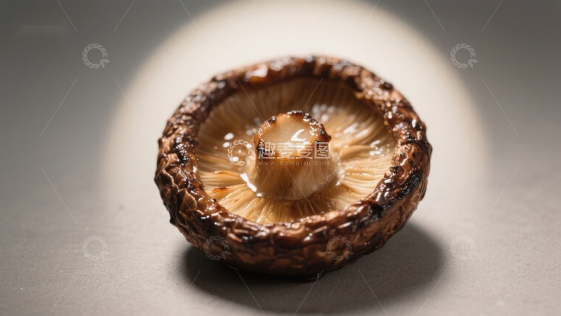 高清大图下载【趣麦麦图】烤制蘑菇特写