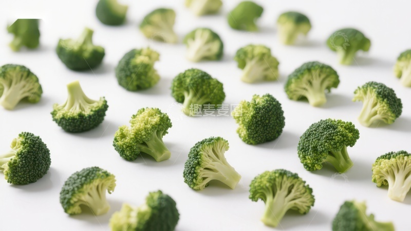 高清大图下载【趣麦麦图】整齐排列的西兰花