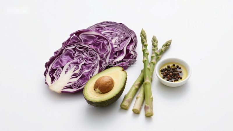 高清大图下载【趣麦麦图】新鲜蔬菜与水果组合