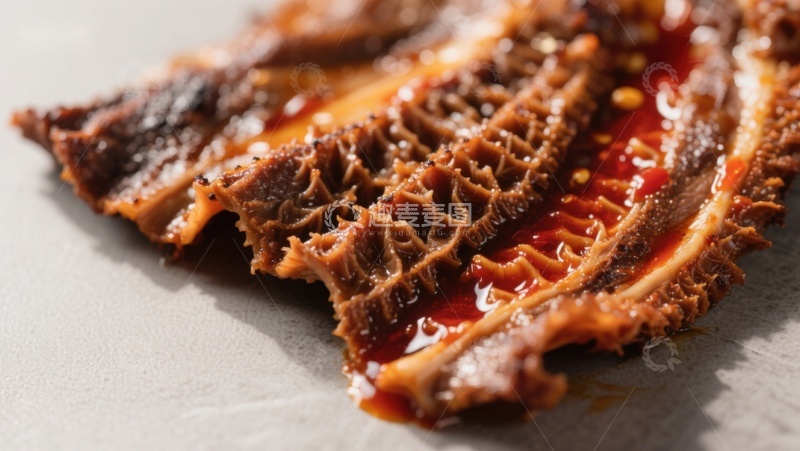 高清大图下载【趣麦麦图】麻辣牛肚特写