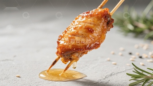 酱汁鸡翅串，美味滴落瞬间