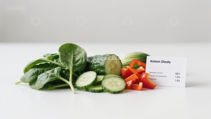 高清大图下载【趣麦麦图】新鲜蔬菜与饮食标签